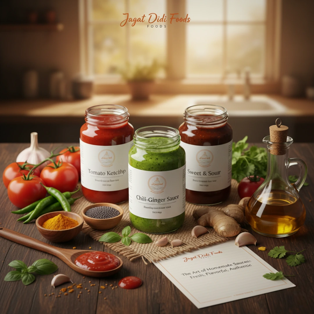 The Art of Homemade Sauces Flavorful Healthy and Authentic